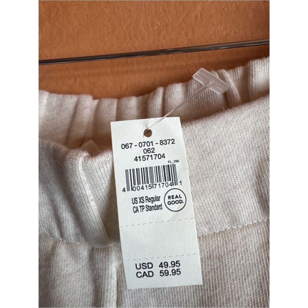 NWT Aerie Oatmeal Wide Leg Lounge Sweatpants XS - Picture 2 of 9
